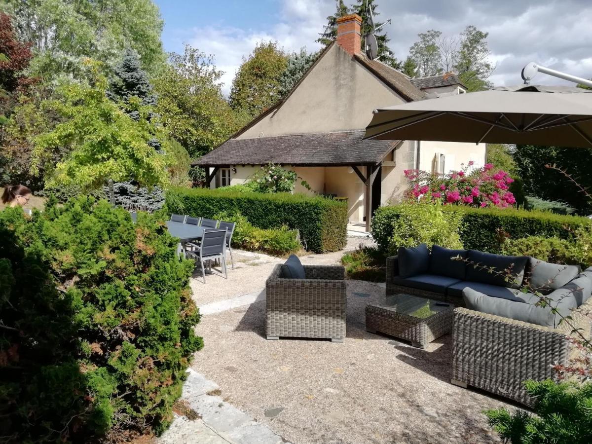 Bruere-Allichamps Gite Haut De Gamme Pres De L'Abbaye De Noirlac - Sejour Tout Confort Avec Jardin Et Terrasses - Fr-1-586-13 מראה חיצוני תמונה
